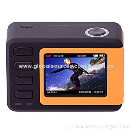 Wi-Fi 1,080P Full HD Waterproof Sports Camera with 14MP Sensor